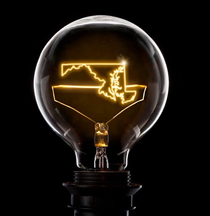A lightbulb with a decorative filament